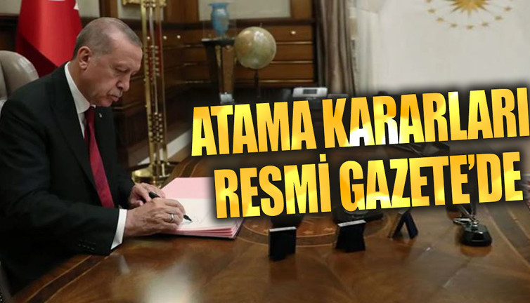 Atama kararları Resmi Gazete’de (01 Haziran 2024)