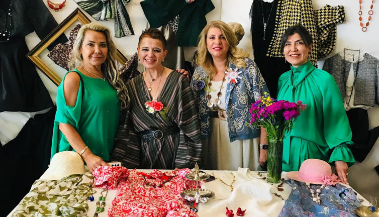 Bir yıllık emeklerini sergilediler