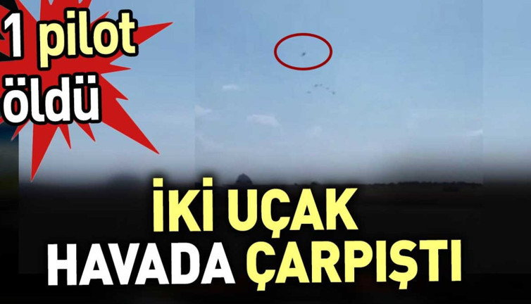 Portekiz’de iki uçak havada çarpıştı: 1 ölü