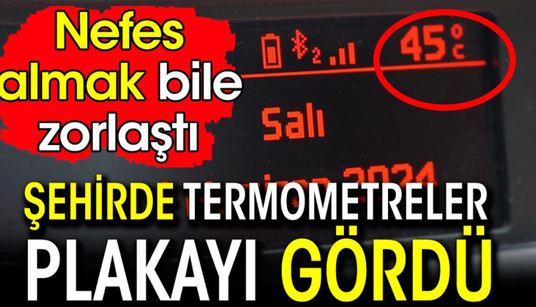 Termometreler plakayı gördü. Vatandaşlar kendilerini parklara attı