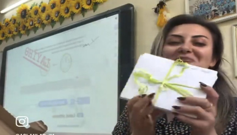 Azerbaycan ve Eskişehirli öğrenciler arasında mektup dostluğu