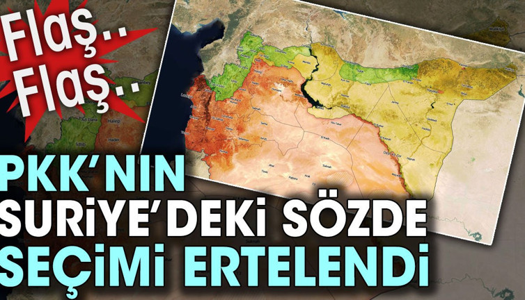 PKK'nın Suriye'deki sözde seçimi ertelendi