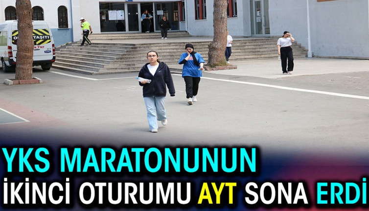 YKS maratonunun ikinci oturumu AYT sona erdi