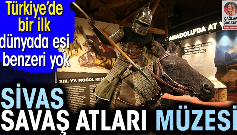 Türkiye’de ilk dünyada eşi benzeri yok. Sivas Savaş Atları Müzesi