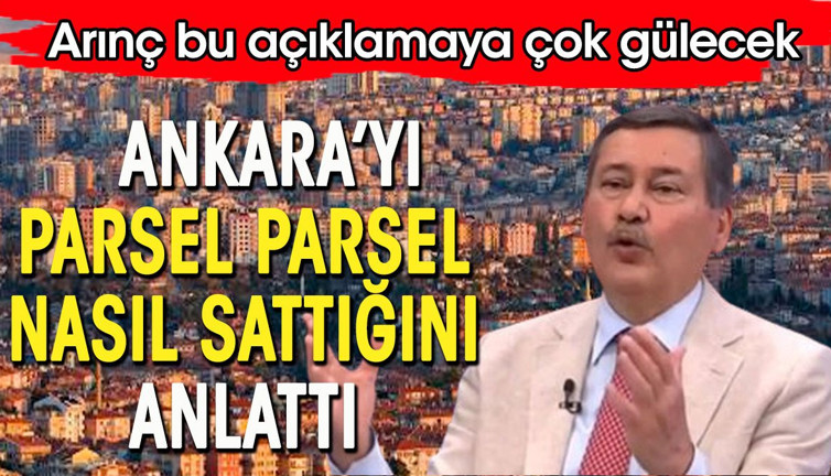 Melih Gökçek Ankara'yı parsel parsel nasıl sattığını canlı yayında anlattı
