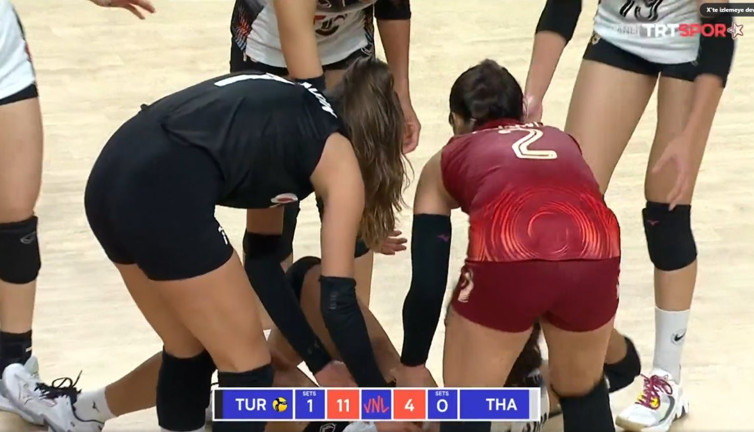 Milli maçta korkutan smaç