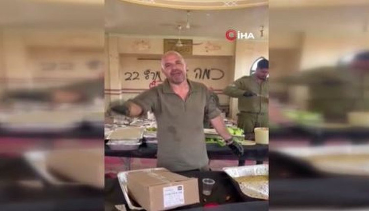 İsrail askerleri camiyi mutfak yaptı