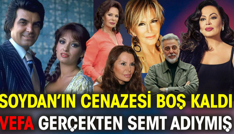 Murat Soydan’ın cenazesi boş kaldı. Vefa gerçekten semt adıymış