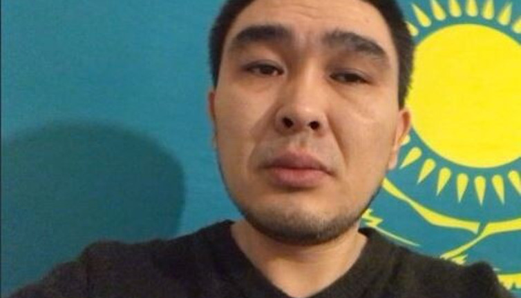 Kazak Aktivist açlık grevi başlattı