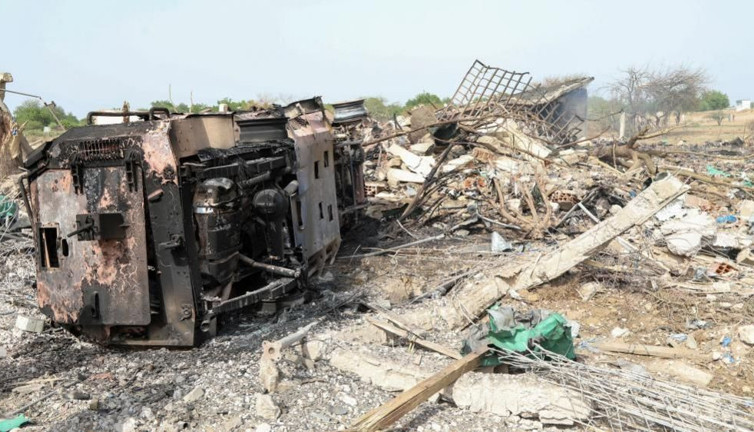 Askeri depodaki patlamada 9 kişi öldü