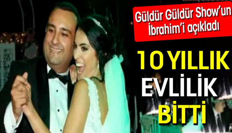 10 yıllık evlilik bitti. Güldür Güldür Show’un İbrahim’i Onur Atilla boşandı