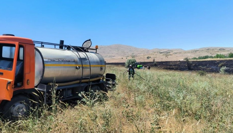 Malatya'da korkutan yangın