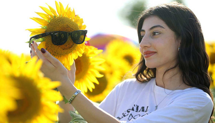 Trakya'da tarlalar turizme katkı sunuyor