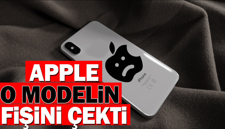 Apple o modelin fişini çekti