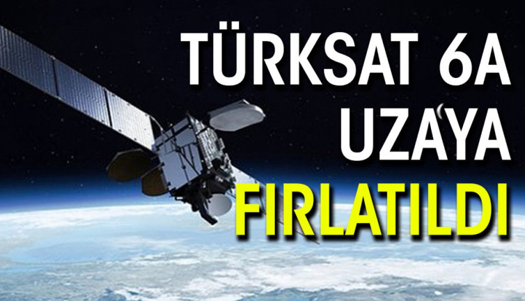 Türksat 6A uzaya fırlatıldı