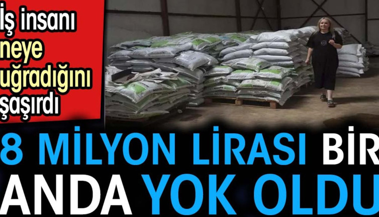 8 milyon lirası bir anda yok oldu. İş insanı neye uğradığını şaşırdı
