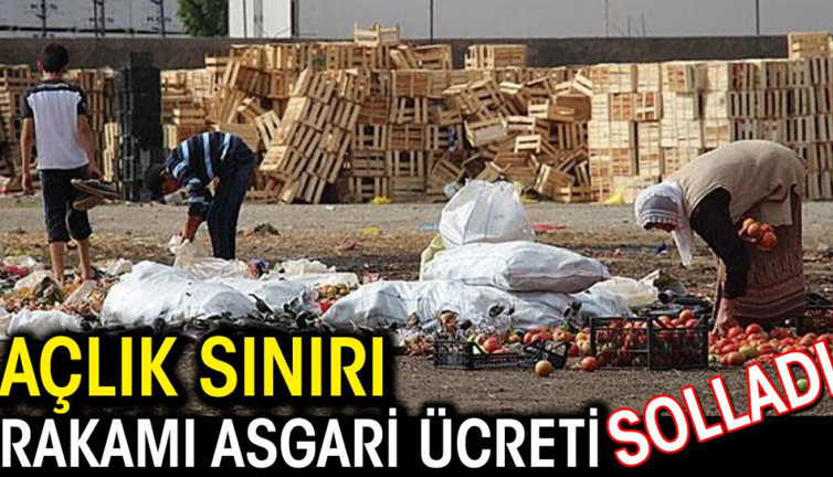 Açlık sınırı rakamı asgari ücreti solladı