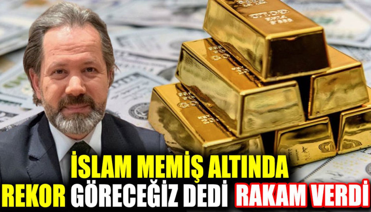 İslam Memiş altında rekor göreceğiz dedi rakam verdi