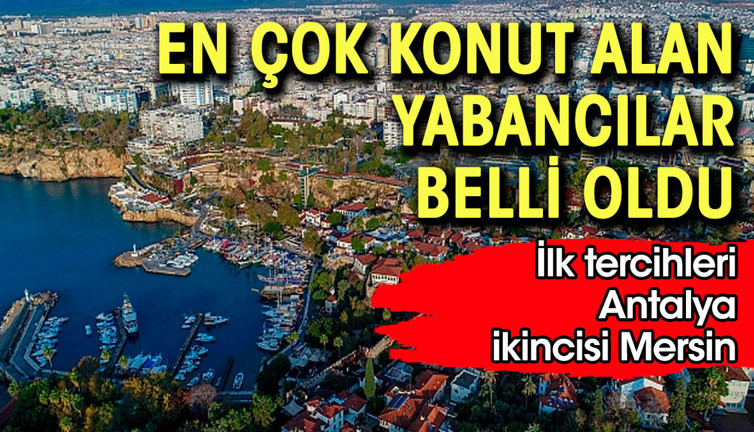 Türkiye'den en çok konut alan yabancılar belli oldu. Meğer Araplar değilmiş