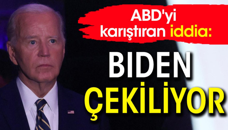 ABD'yi karıştıran iddia: Biden çekiliyor
