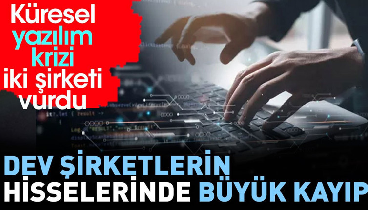 Küresel kriz sonrası iki dev şirketin hisselerinde büyük düşüş