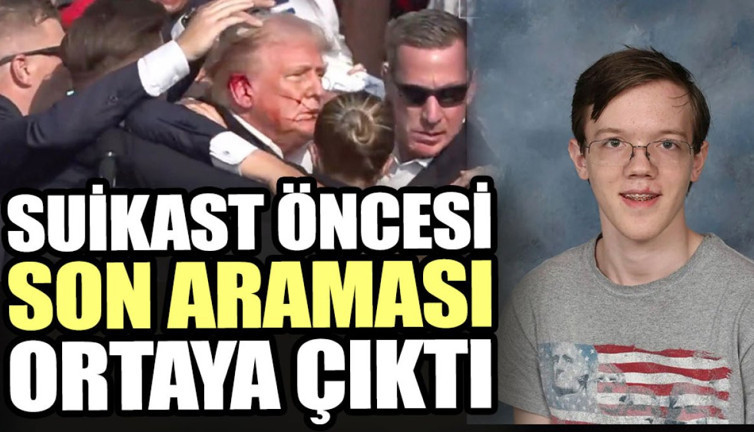 Trump’ın suikastçısının son araması ortaya çıktı