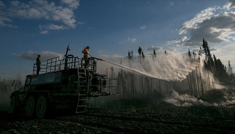 Kanada’da 95 bin hektar yandı