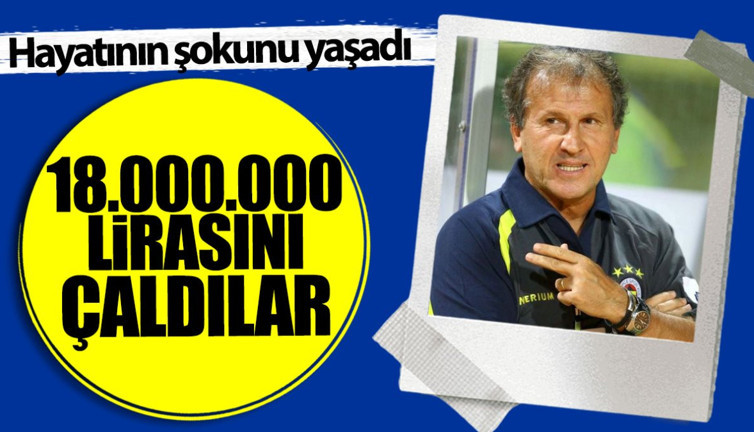 Eski Fenerbahçeli Zico 18 milyonunu kaptırdı