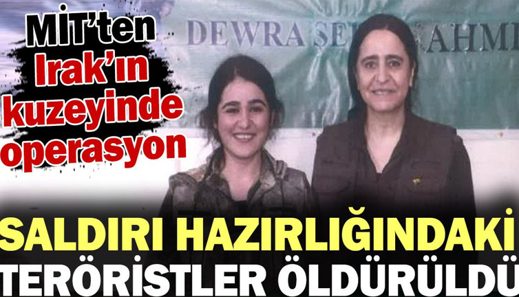 Saldırı hazırlığındaki teröristler öldürüldü! MİT'ten nokta operasyon