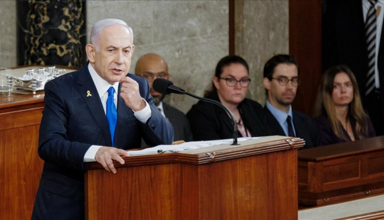 Netanyahu'ya Mecdel Şems'te Protesto