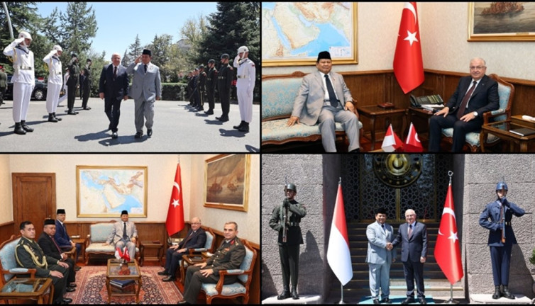 Bakan Güler Endonezya Cumhurbaşkanı Subianto ile görüştü