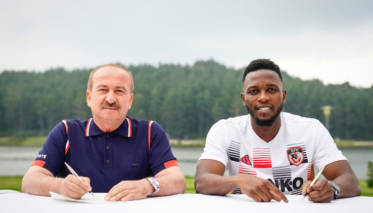 Gaziantep FK'ya Nijeryalı sol bek