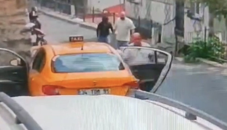 Taksiciye silahlı saldırı