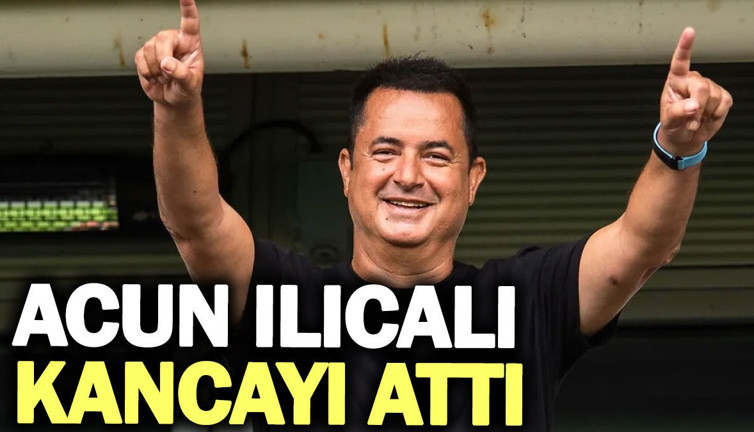 Acun Ilıcalı kancayı attı