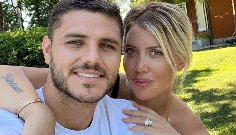 Mauro Icardi şoke oldu. Wanda Nara eski eşiyle birlikte