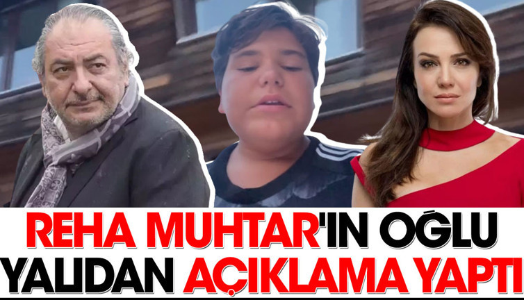 Reha Muhtar'ın oğlu yalıdan açıklama yaptı