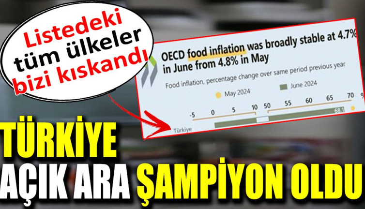 Türkiye açık ara şampiyon oldu. Listedeki tüm ülkeler bizi kıskandı