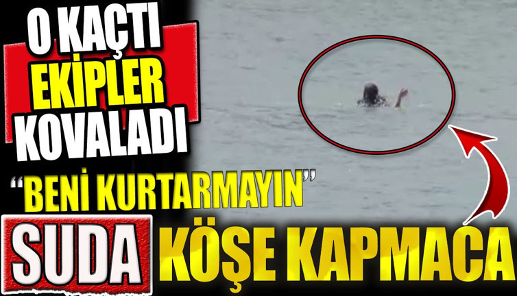 Kocasıyla tartışıp Boğaçay'a atladı! Suda köşe kapmaca