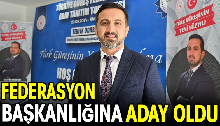 Federasyon başkanlığına sürpriz aday