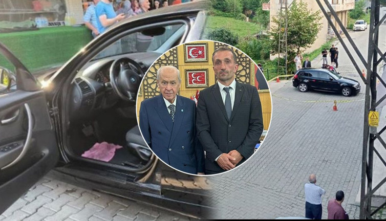 MHP’li başkan silahlı saldırıda hayatını kaybetti! Vuran şahıs ATV ile kaçtı