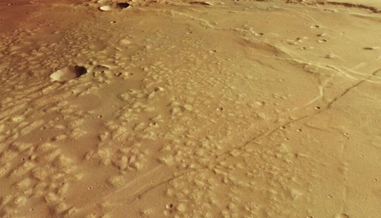 Mars'ta antik göl keşfedildi. Dünya'daki bütün göllerden büyük