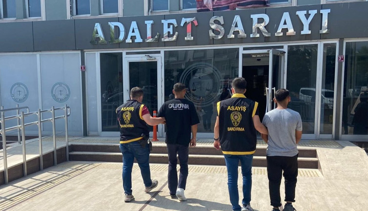 Bandırma'da hırsızlık şebekesi çökertildi