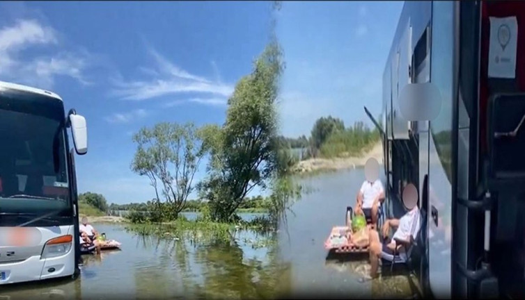 Kızılırmak Deltası'na otobüsü sokup keyif yapmışlardı! Ünlü firmaya yarım milyon ceza