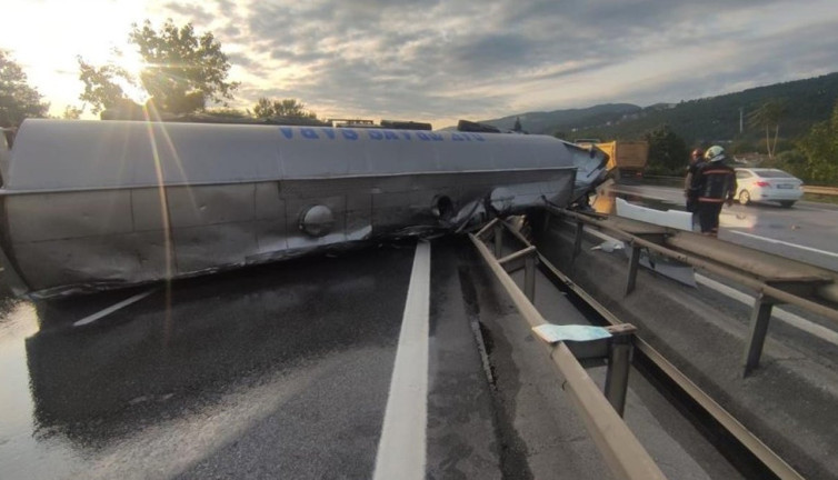 Anadolu Otoyolu’nda trafik kazası