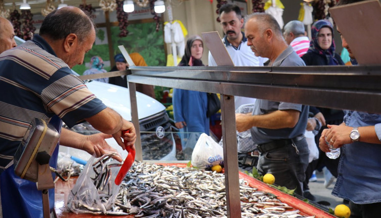 Hamsinin fiyatı 50 TL düştü