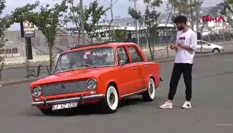 Efsane otomobil Murat 124'ü bu hale getirdiler. Artık atlayıp zıplıyor