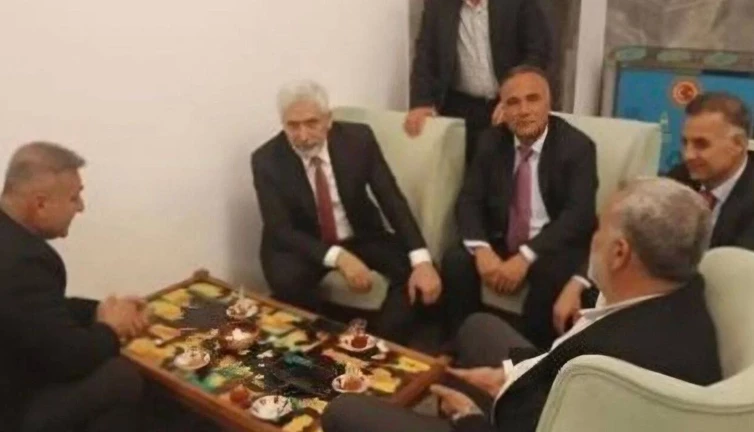 Salim Güran'ı Meclis'te ağırlayan AKP'li Galip Ensarioğlu'ndan açıklama