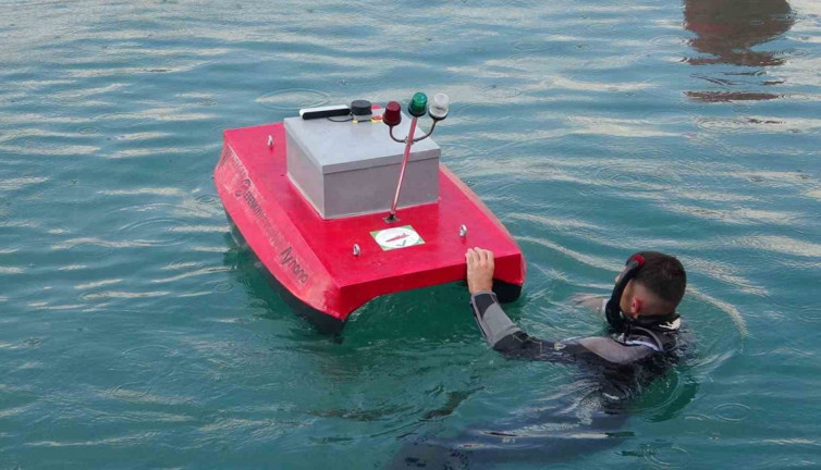 İlk defa düzenlenen insansız deniz aracı yarışması otonom sürüşleriyle tamamlandı