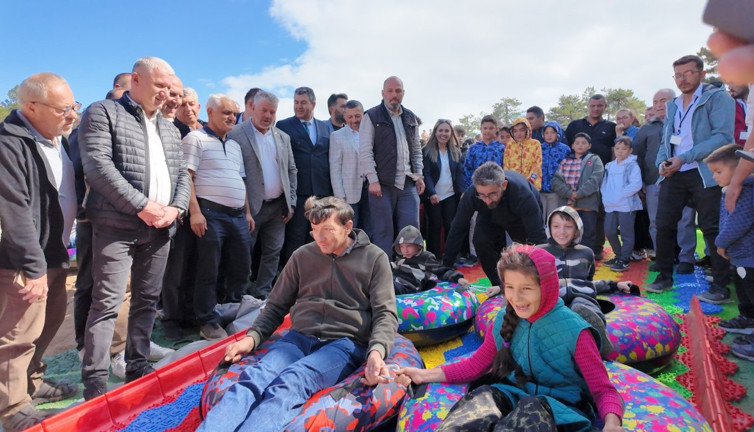 Türkiye'nin en uzun kaydırağı
