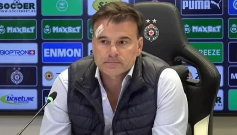 Taraftarlar derbiyi kaybeden Partizan Teknik Direktörünü bu hale getirdi